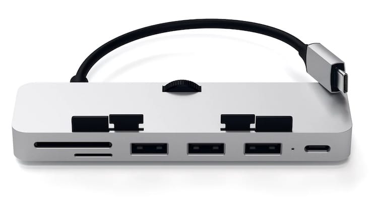 Satechi Type-C Clamp Hub Pro: hub for iMac