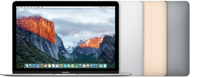 MacBook (с дисплеем Retina, 12 дюймов, начало 2016 г.)