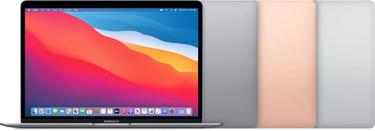 MacBook Air (с дисплеем Retina, M1, 13 дюймов, 2020 г.)