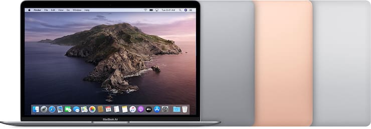MacBook Air (с дисплеем Retina, 13 дюймов, 2020 г.)