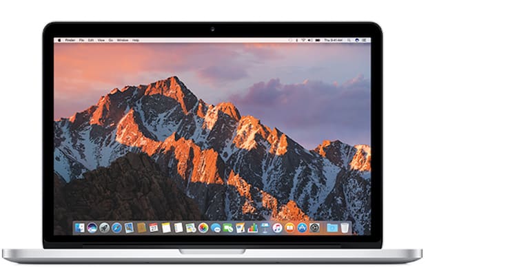 MacBook Pro (с дисплеем Retina, 15 дюймов, середина 2015 г.)