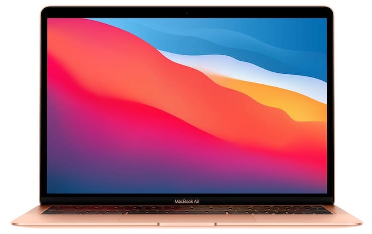 Дисплей MacBook Air (2020, Intel) и MacBook Air (2020, M1)