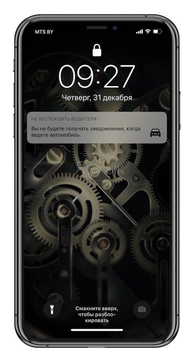 «Не беспокоить» для водителей в iPhone, как настроить