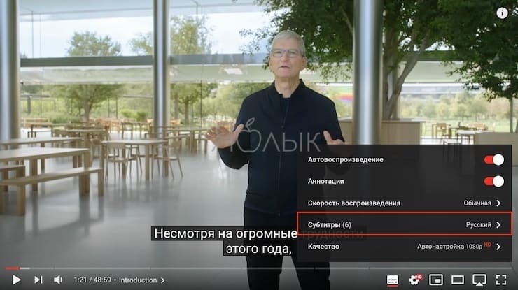 Как посмотреть все доступные языки субтитров, которые имеются у видео на YouTube?