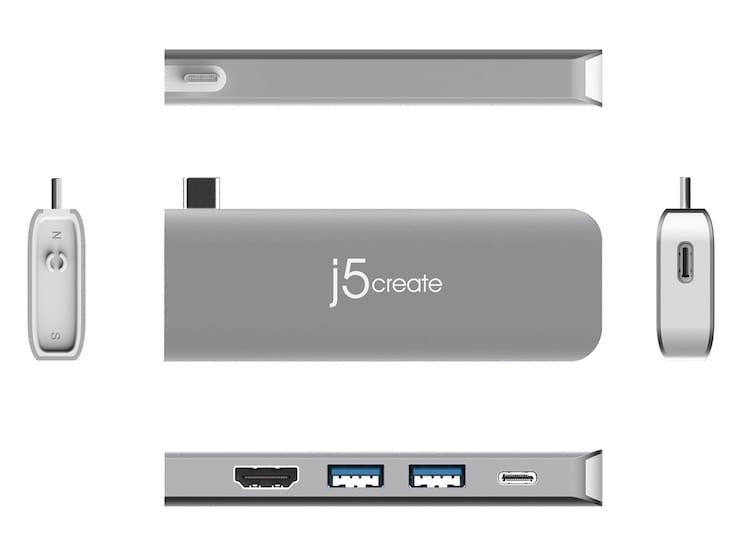 j5create JCD389 – уникальная модульная USB-C док-станция для MacBook