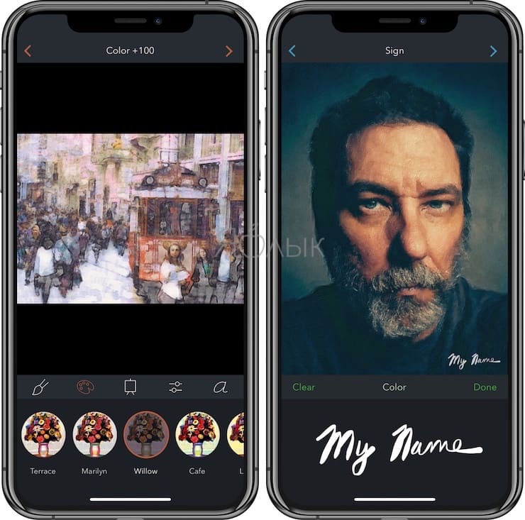 Brushstroke, или как превратить фото в картину на iPhone и iPad