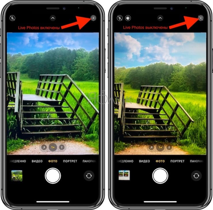 Что такое live в камере айфона 7. Live Photos в iOS — Как Включить и Отредактировать живые фото на iPhone