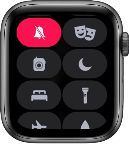 Бесшумный режим на Apple Watch