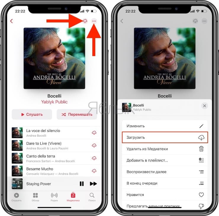 How to Save Songs (Music) from Apple Music to iPhone