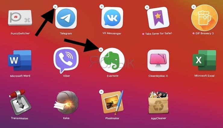 Как удалять приложения с Mac (macOS), загруженные из Mac App Store