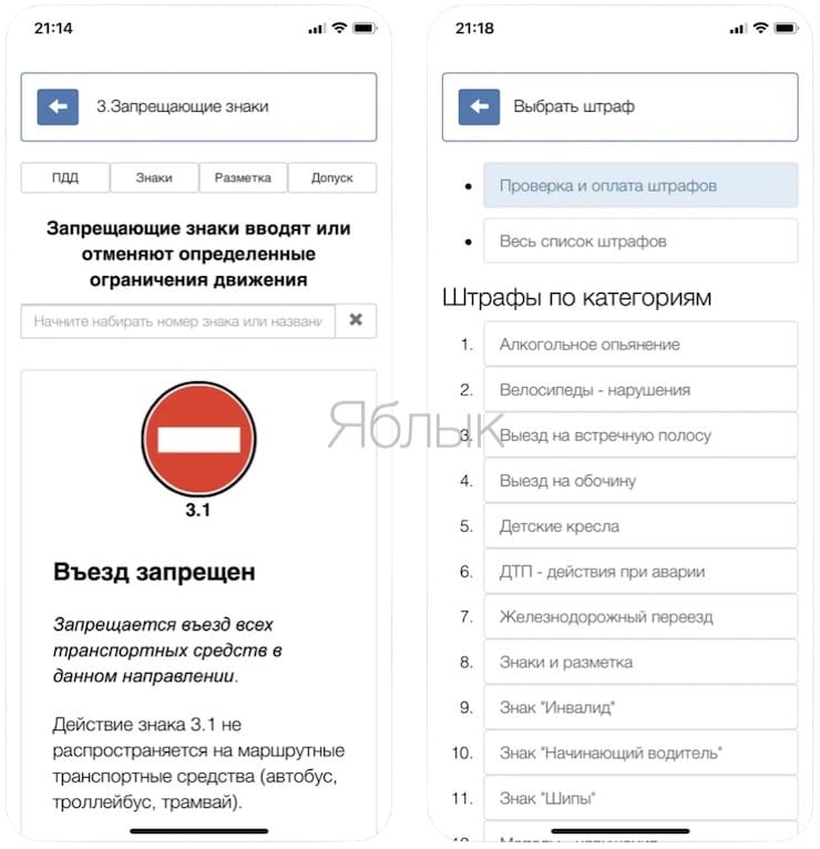Traffic rules of the Russian Federation, fines, codes, tickets