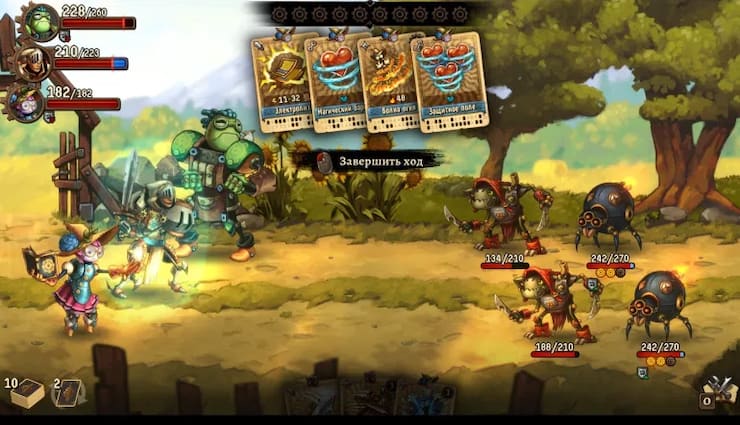 SteamWorld Hand of Gilgamech: Review of an RPG Card Game for iPhone and iPad