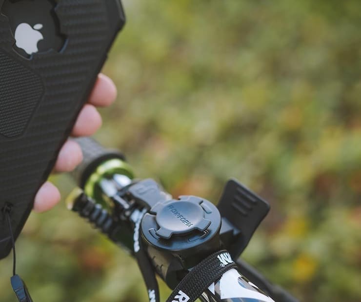 Bike Handlebar Mount (for attaching an iPhone to a bicycle)