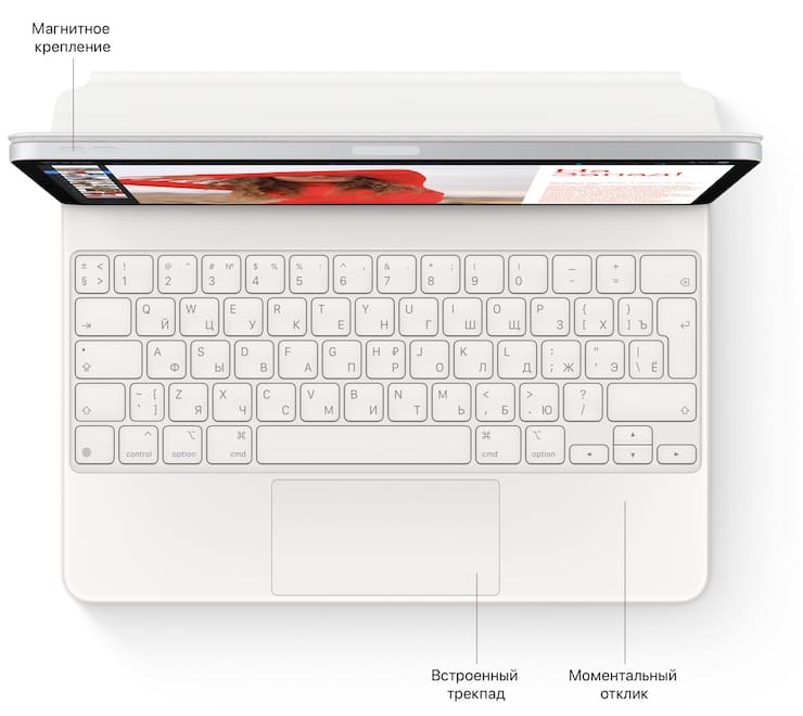Внешняя клавиатура для iPad Pro 2021 года