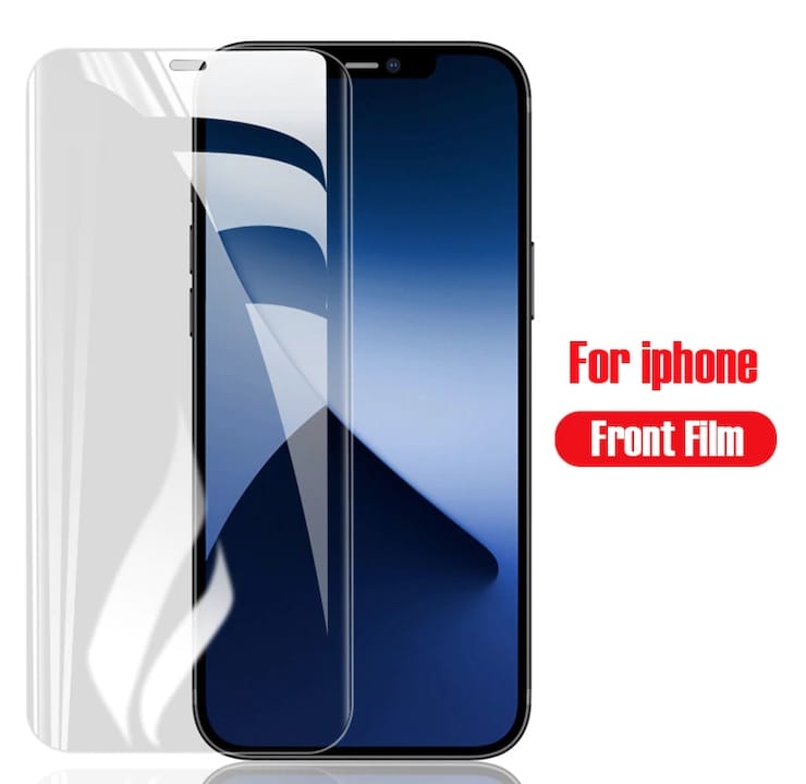 Protective hydrogel film for iPhone