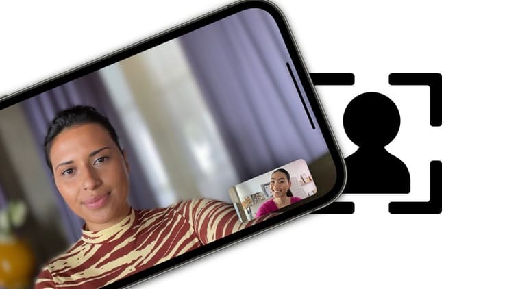 Как размыть фон во время видеозвонков на iPhone