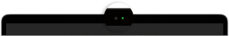 Зеленый индикатор камеры на Mac