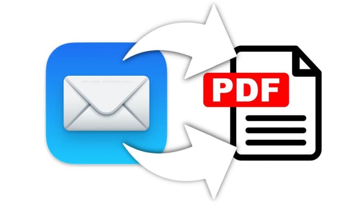 Как сохранить Email-письмо в формате PDF на iPhone, iPad и Mac