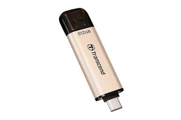 Transcend's JetFlash 930C - USB-C and USB-A flash drive with impressive speed