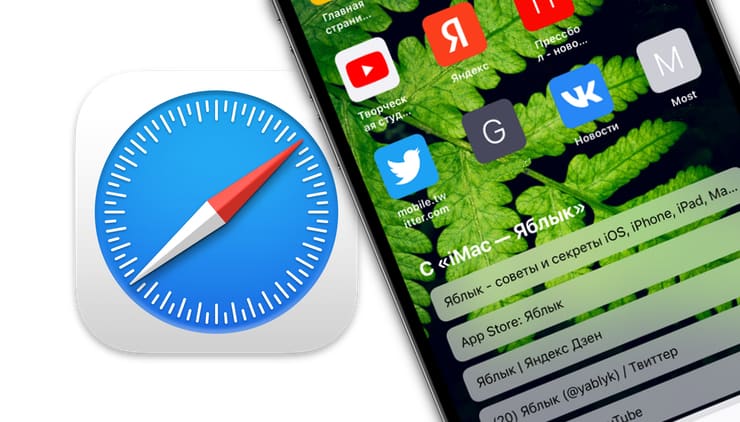 Как на iPhone и iPad настроить стартовую страницу Safari