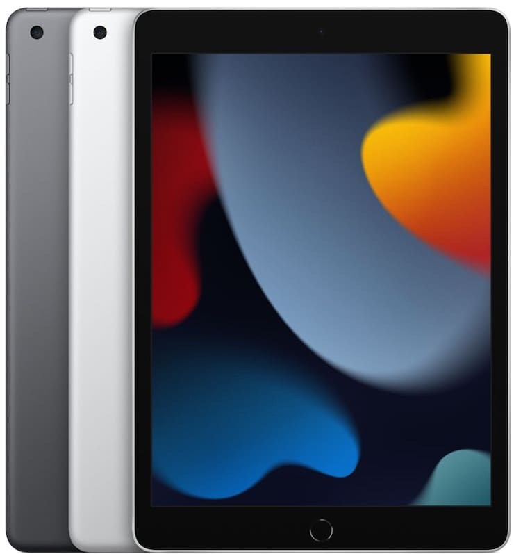 9th Gen iPad Colors (2021)