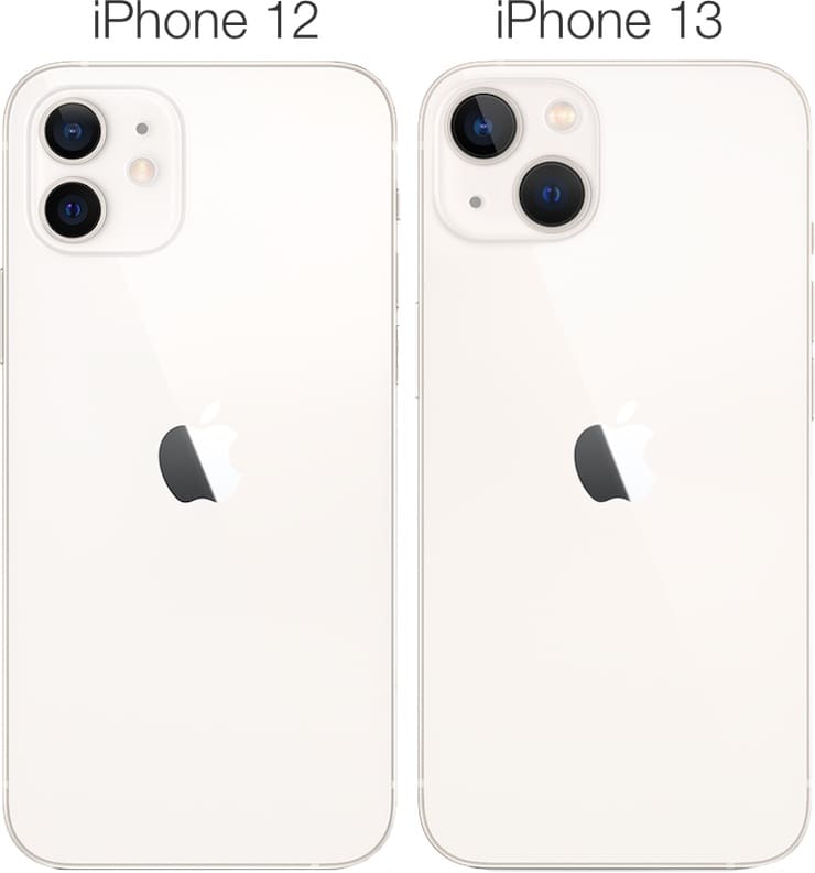 Сравнение iPhone 12 и iPhone 13