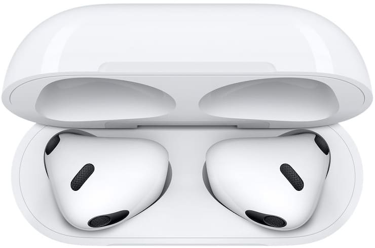 Дизайн Apple AirPods 3 (2021 года)