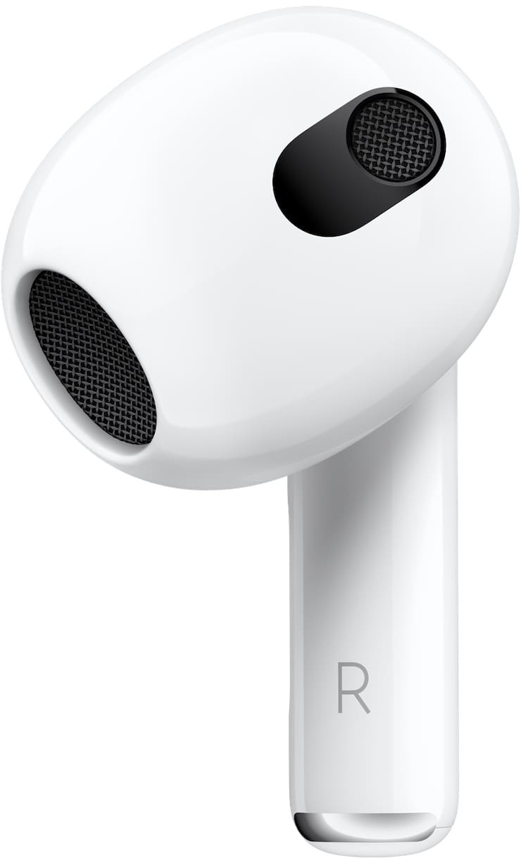 Дизайн Apple AirPods 3 (2021 года)