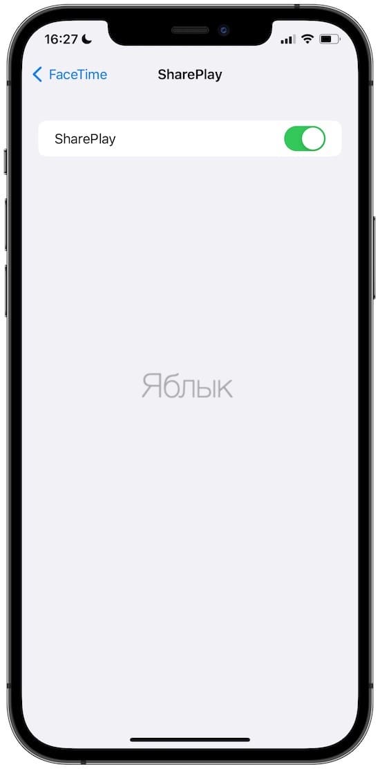 Как показать свой экран iPhone в реальном времени во время звонка