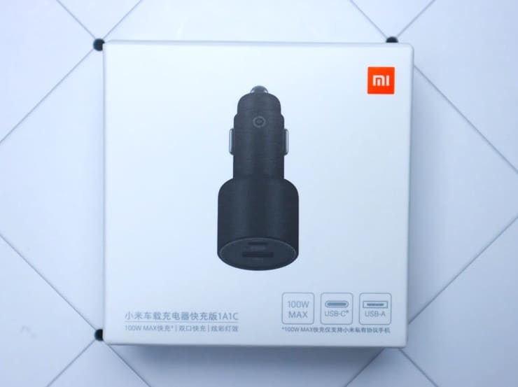 автомобильное зарядное Xiaomi Mi