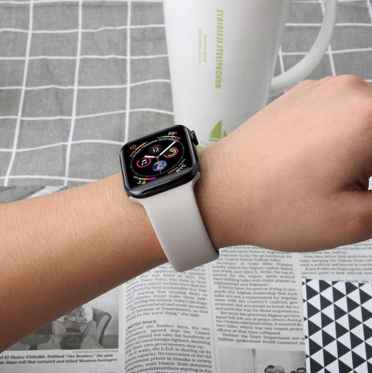 Cпортивные ремешки для Apple Watch с AliExpress