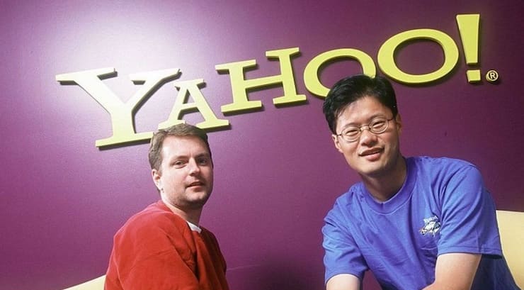 Yahoo Джерри Янг (Jerry Yang) и Девид Файло (David Filo)