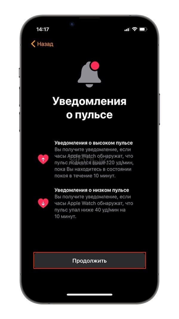 Первичная настройка Apple Watch