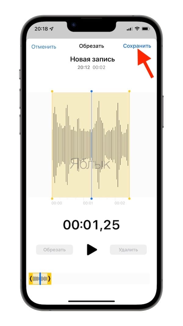 Как записать аудио с помощью «Диктофона» на iPhone и iPad