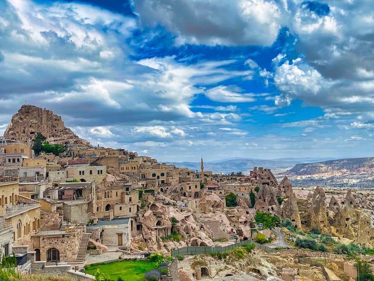 Город-крепость Учхисар, Каппадокия, Турция