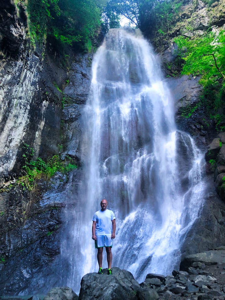 Водопад Махунцети, Грузия