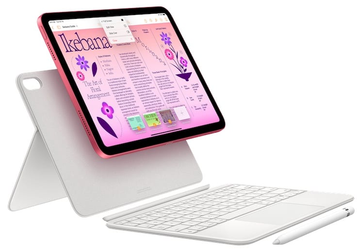 iPad 10 (2022) + клавиатура