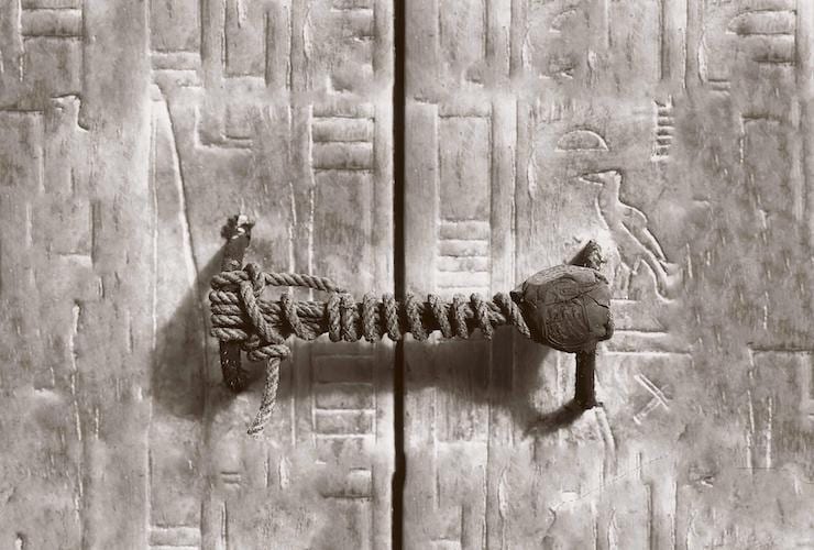 Печать на гробнице Тутанхамона