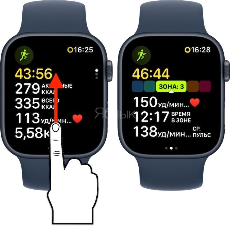 Как увидеть пульсовые зоны на Apple Watch