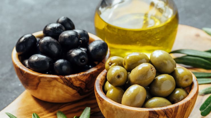 olives et l'olive