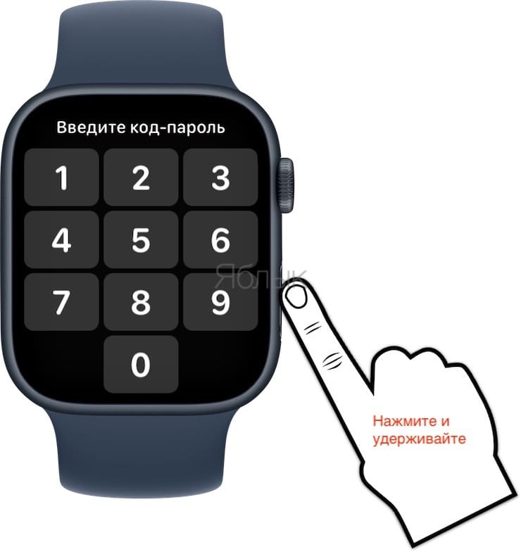 Как сбросить пароль на Apple Watch, если сопряженного iPhone нет рядом