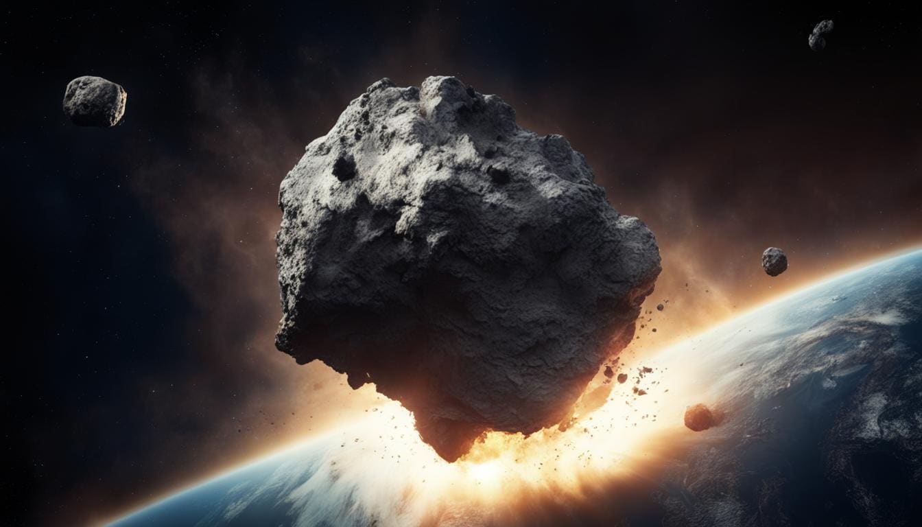 Столкновение астероида с Землей