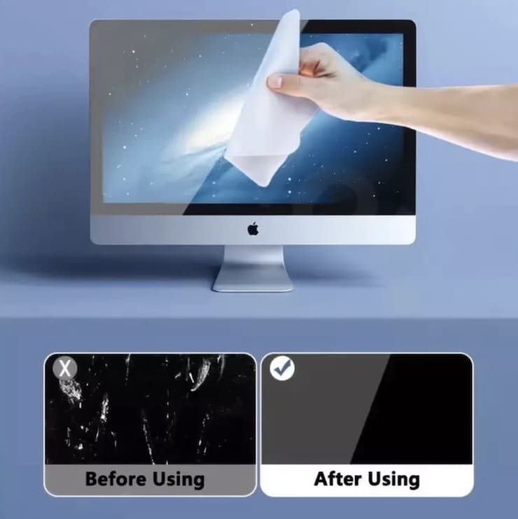 Аналог знаменитой салфетки для чистки дисплея от Apple