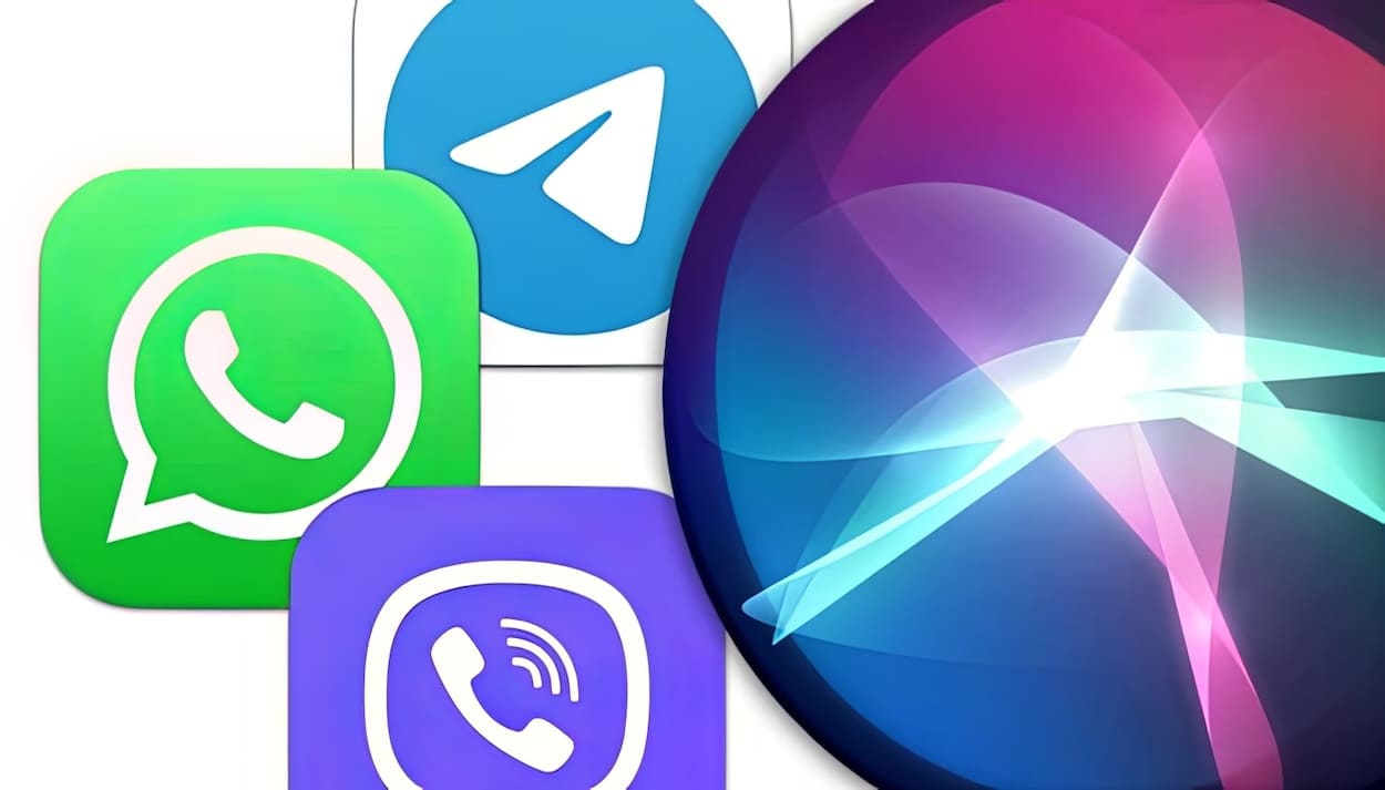 Как звонить и отправлять сообщения при помощи Siri в Telegram, Viber или  WhatsApp