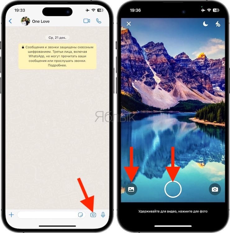 Как в WhatsApp на iPhone создавать и отправлять GIF-картинки (гифки)