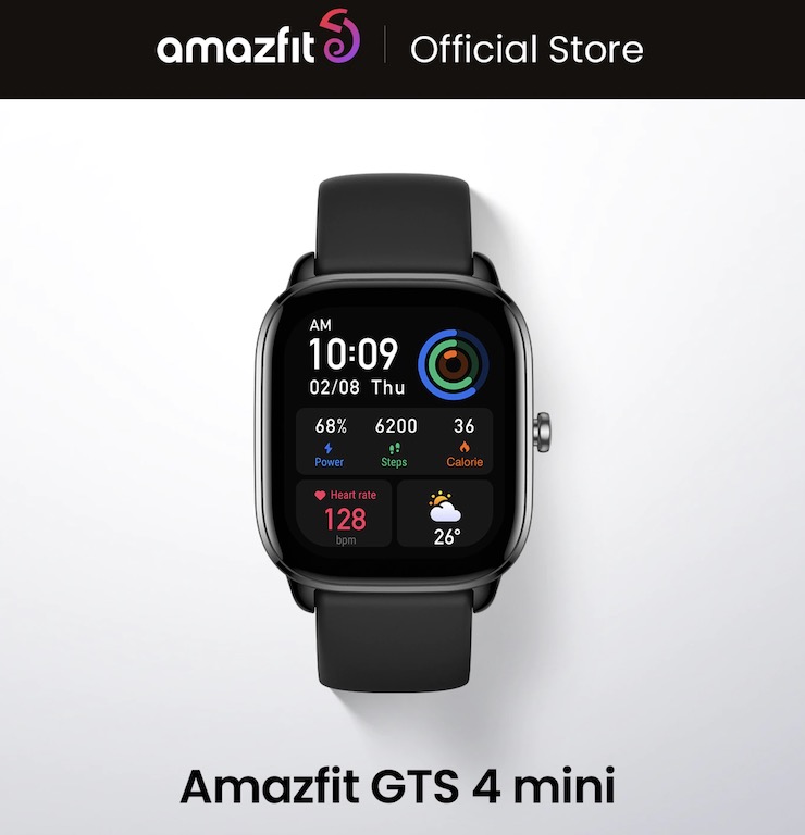 Новые Amazfit GTS 4 Mini по очень выгодной цене