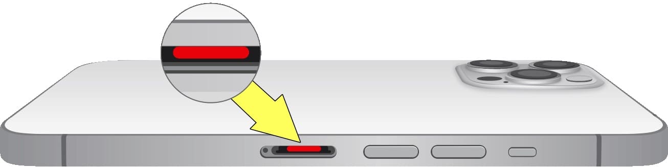 Как распознать iPhone-«утопленник», или где находится датчик влаги (воды) на iPhone 15 Pro Max