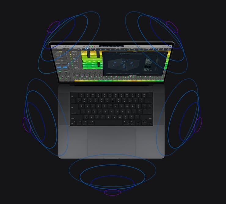 Звук в MacBook Pro 16 2023 (M2 Pro/Max)