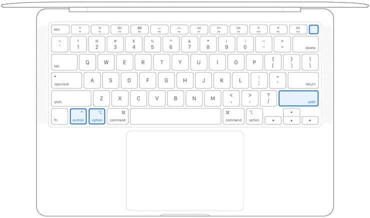 Как сделать сброс SMC на ноутбуках Apple (MacBook, MacBook Air и MacBook Pro), оснащенных процессором Apple T2