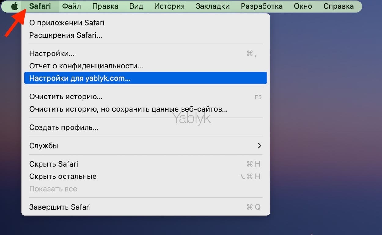 Как автоматически увеличивать шрифт на определенных сайтах в Safari на Mac